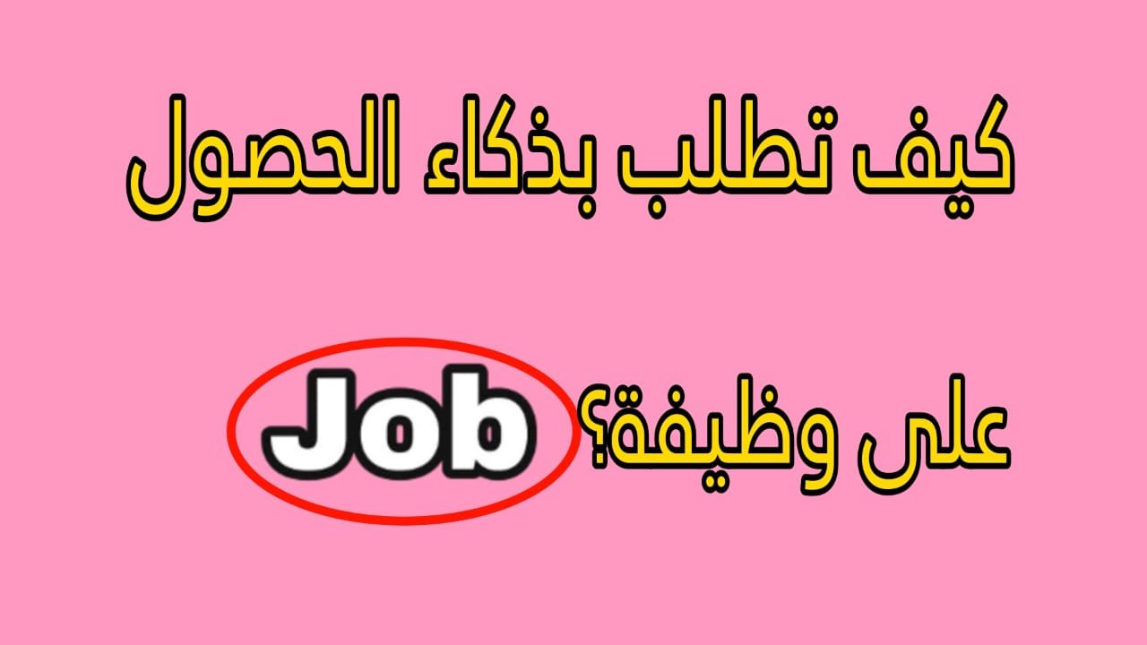 كيف تطلب بذكاء الحصول على وظيفة؟ سعيد تيفي 2010